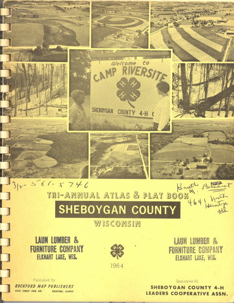 Sheboygan County, Wisconsin, 1964 Atlas and Plat Book - Carey's Emporium