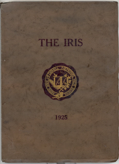 1925 Notre Dame McDonell Memorial High School Yearbook, the Iris, Chippewa Falls, Wisconsin