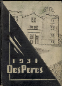 1931 St. Norbert College Yearbook, the Des Peres, De Pere, Wisconsin