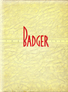 1937 University of Wisconsin Yearbook, the Badger, Madison, Wisconsin - Carey's Emporium