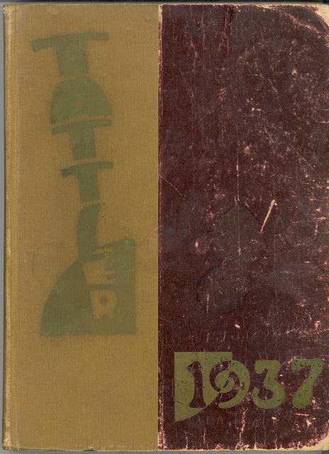 1937 Emerson High School Yearbook, the Tattler, Stevens Point, Wisconsin - Carey's Emporium