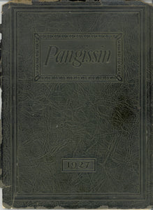 1927 Sheboygan Falls High School Yearbook, the Pangissin, Sheboygan Falls, Wisconsin