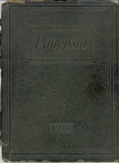 1927 Sheboygan Falls High School Yearbook, the Pangissin, Sheboygan Falls, Wisconsin