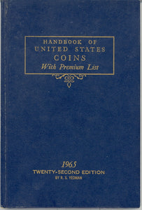 Handbook of United States Coins, 1965, by R. S. Yeoman - Carey's Emporium