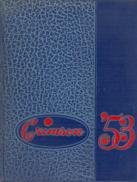 1953 Ripon College Yearbook, the Crimson, Ripon, Wisconsin - Carey's Emporium