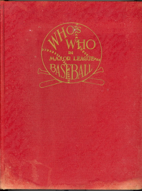 Who's Who in Major League Base Ball, by Harold Johnson - Carey's Emporium