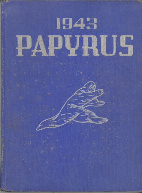 1943 Kaukauna High School Yearbook, the Papyrus, Kaukauna, Wisconsin - Carey's Emporium