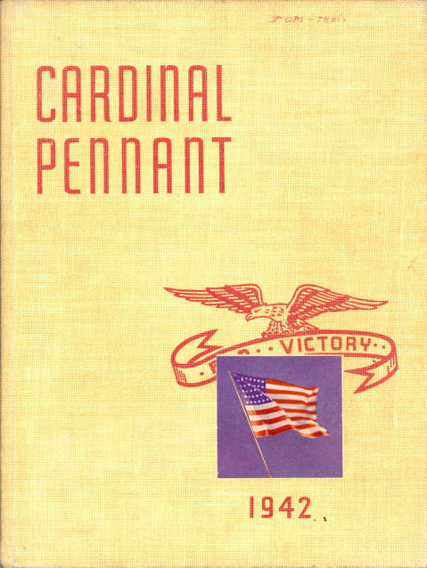 1942 Wauwatosa High School Yearbook, the Cardinal Pennant, Wauwatosa, Wisconsin - Carey's Emporium