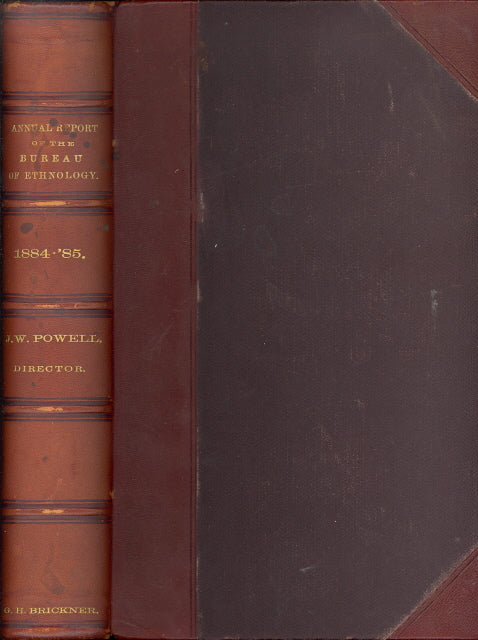 Sixth Annual Report of the Bureau of Ethnology to the Secretary of the Smithsonian Institution, 1884-85, by J. W. Powell - Carey's Emporium