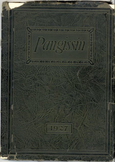 1927 Sheboygan Falls High School Yearbook, the Pangissin, Sheboygan Falls, Wisconsin