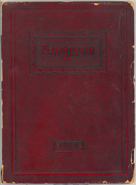 1928 Sheboygan Falls High School Yearbook, the Pangissin, Sheboygan Falls, Wisconsin