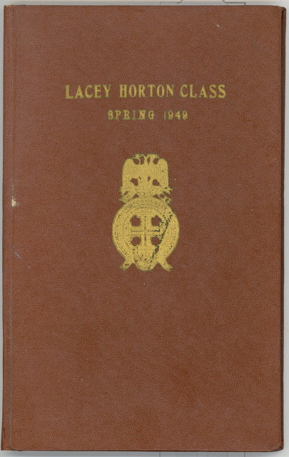 A History of the Lacy Horton Class, Spring 1949, Scottish Rite Cathedral, Milwaukee, Wisconsin - Carey's Emporium
