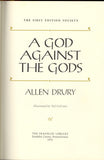 A God Against the Gods, by Allen Drury, The Franklin Library, the First Edition Society, 1976, Leather Bound - Carey's Emporium