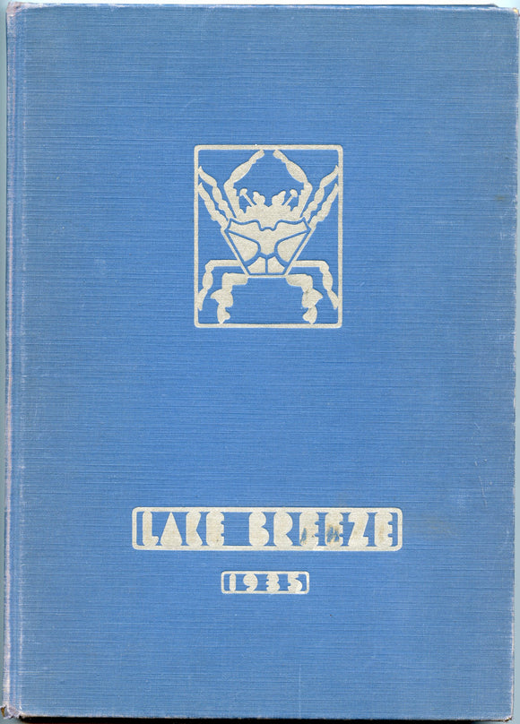 1935 Sheboygan High School Yearbook, the Lake Breeze, Sheboygan, Wisconsin