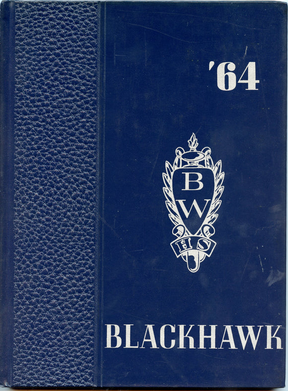 1964 Baldwin-Woodville High School Yearbook, the Blackhawk, Baldwin, Wisconsin - Carey's Emporium