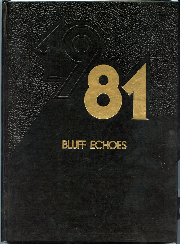 1981 Boscobel High School Yearbook, the Bluff Echoes, Boscobel, Wisconsin - Carey's Emporium