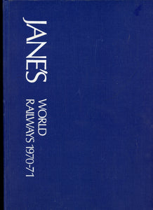 1970-71 Jane's World Railways, Edited by Henry Sampson, Thirteenth Edition - Carey's Emporium