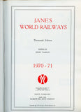 1970-71 Jane's World Railways, Edited by Henry Sampson, Thirteenth Edition - Carey's Emporium