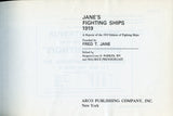 1919 Jane's Fighting Ships, Edited by O. Parkes and Maurice Prendergast﻿, 1969 Reprint, by the ARCO Publishing Company - Carey's Emporium