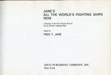 1898 Jane's All the World's Fighting Ships, Edited by Fred T. Jane, 1969 Reprint, by the ARCO Publishing Company - Carey's Emporium