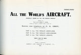 1919 Jane's All the World's Aircraft, Edited by C. G. Grey, 1969 Reprint, by the ARCO Publishing Company - Carey's Emporium