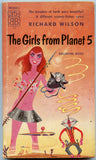 The Girls from Planet 5, by Richard Wilson, Ballantine 117, 1955 Copyright - Carey's Emporium