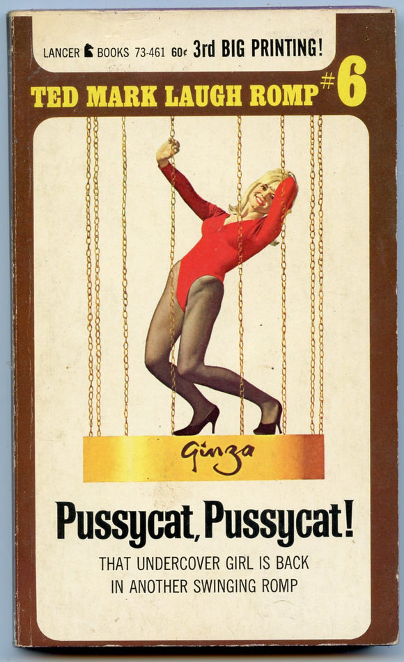 Pussycat, Pussycat, by Ted Mark, Lancer 73-461, 1966 - Carey's Emporium