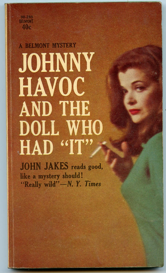 Johnny Havoc and the Doll Who Had It, by John Jakes, Belmont 90-289, First Printing, June 1963 - Carey's Emporium