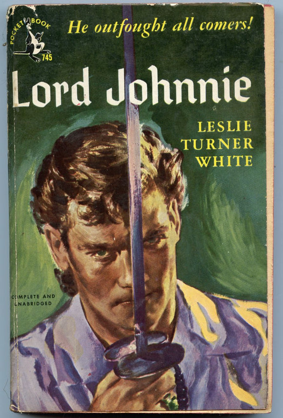 Lord Johnnie, by Leslie Turner White, Pocket Book 745, December, 1950 - Carey's Emporium