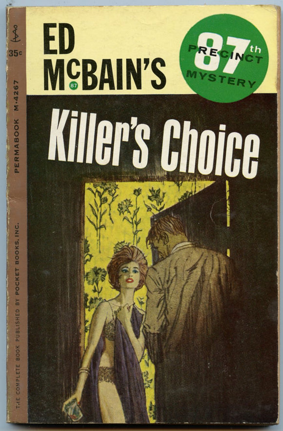 Killer's Choice, by Ed McBain, Permabook M-4267, March, 1962, Second Printing - Carey's Emporium