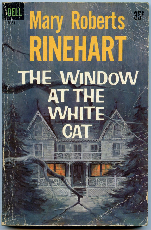 The Window at the White Cat, by Mary Roberts Rinehart, Dell Book D411, March, 1961, First Dell Printing - Carey's Emporium