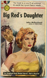 Big Red's Daughter, by John McPartland﻿, Gold Medal Book 354, First Printing, November, 1953 - Carey's Emporium