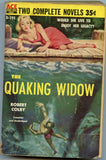 The Quaking Widow, by Robert Colby / The Deep End, by Owen Dudley, Ace Book D-195 - Carey's Emporium