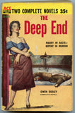 The Quaking Widow, by Robert Colby / The Deep End, by Owen Dudley, Ace Book D-195 - Carey's Emporium