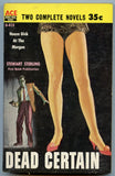 Dead Certain, by Sewart Sterling / Fire on Fear Street, by Stewart Sterling, Ace Book D-415 - Carey's Emporium