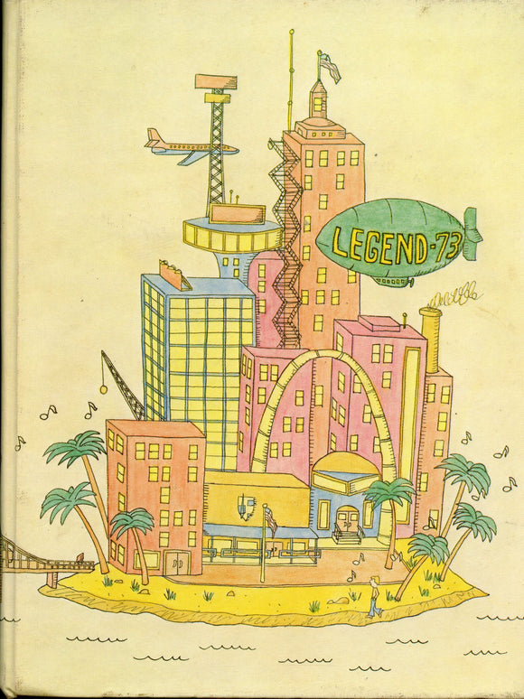 1973 Brookfield Central High School Yearbook, the Legend, Brookfield, Wisconsin - Carey's Emporium