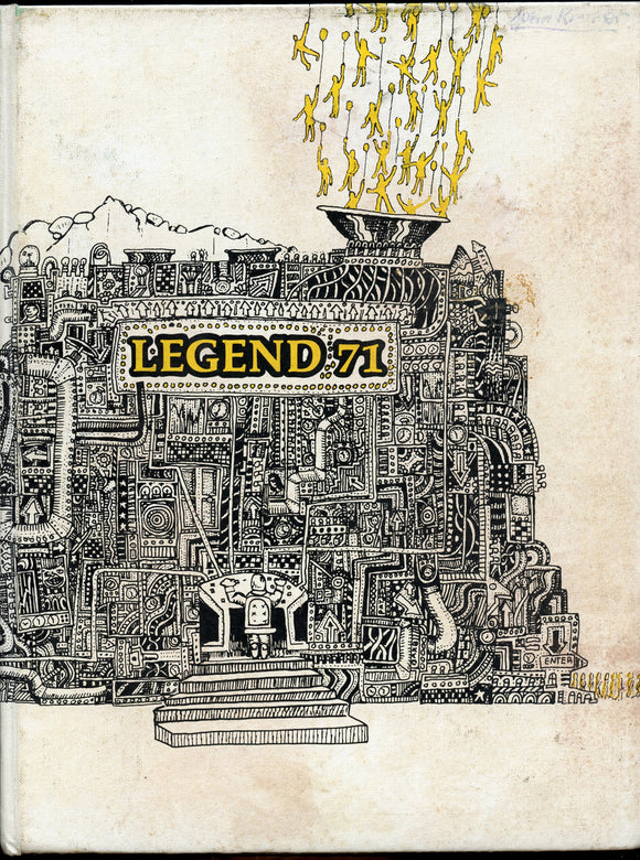 1971 Brookfield Central High School Yearbook, the Legend, Brookfield, Wisconsin - Carey's Emporium