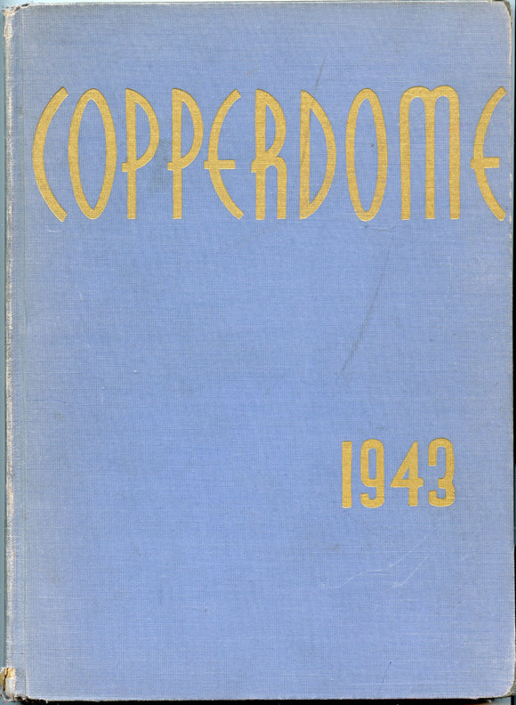 1943 Shorewood High School Yearbook, the Copperdome, Shorewood, Milwaukee, Wisconsin - Carey's Emporium