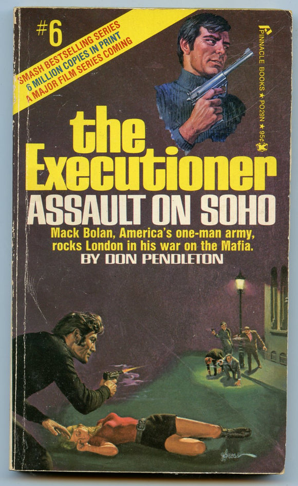 Assault on Soho, by Don Pendleton, The Executioner No. 6