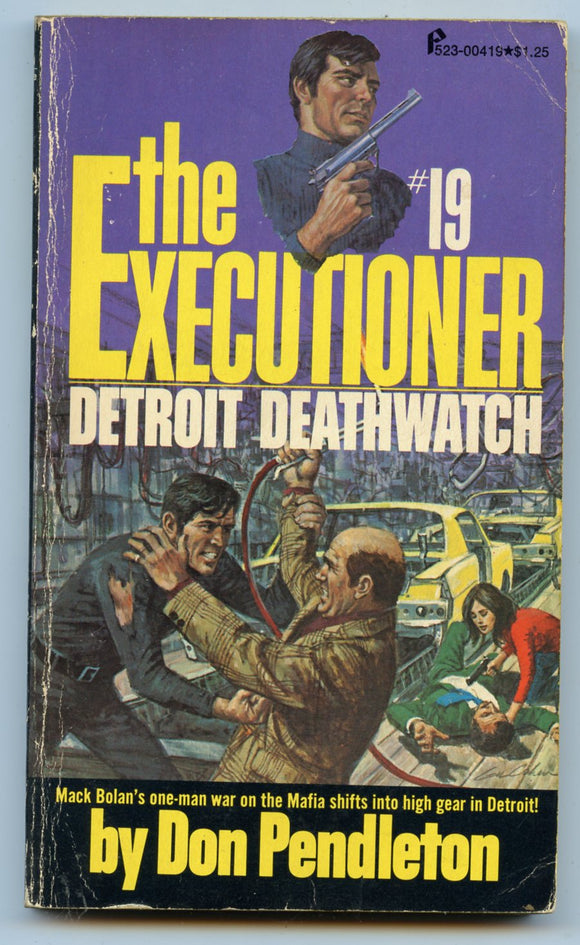 Detroit Deathwatch, by Don Pendleton, The Executioner No. 19