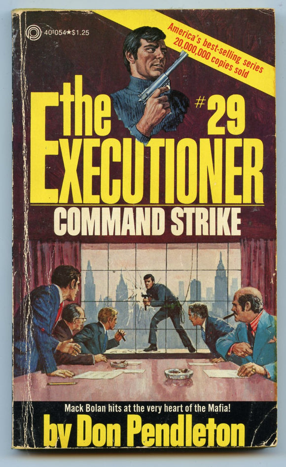 Command Strike, by Don Pendleton, The Executioner No. 29