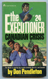 Canadian Crisis, by Don Pendleton, The Executioner No. 24