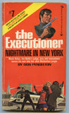 Nightmare in New York, by Don Pendleton, The Executioner No. 7