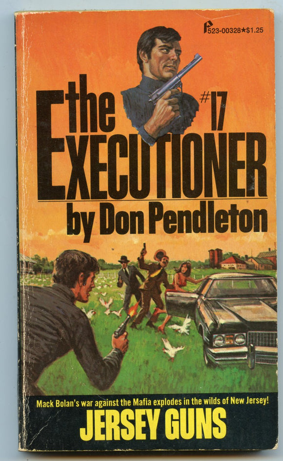 Jersey Guns, by Don Pendleton, The Executioner No. 17