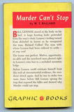 Murder Can't Stop, by W. T. Ballard