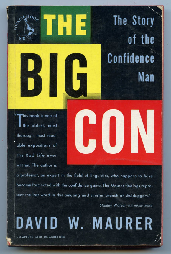 Big Con, by David W. Maurer
