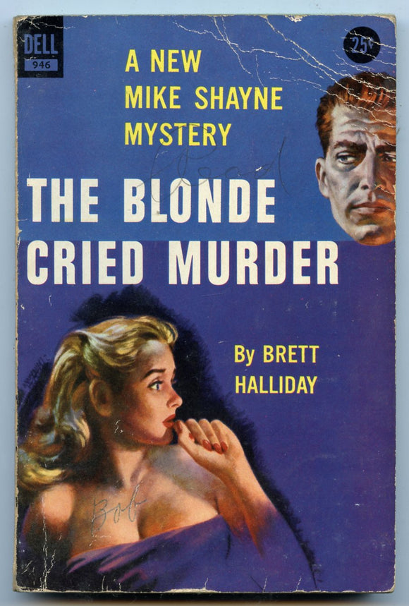 Blonde Cried Murder, by Brett Halliday