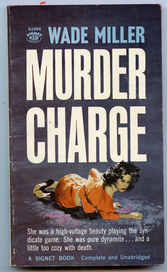 Murder Charge, by Wade Miller