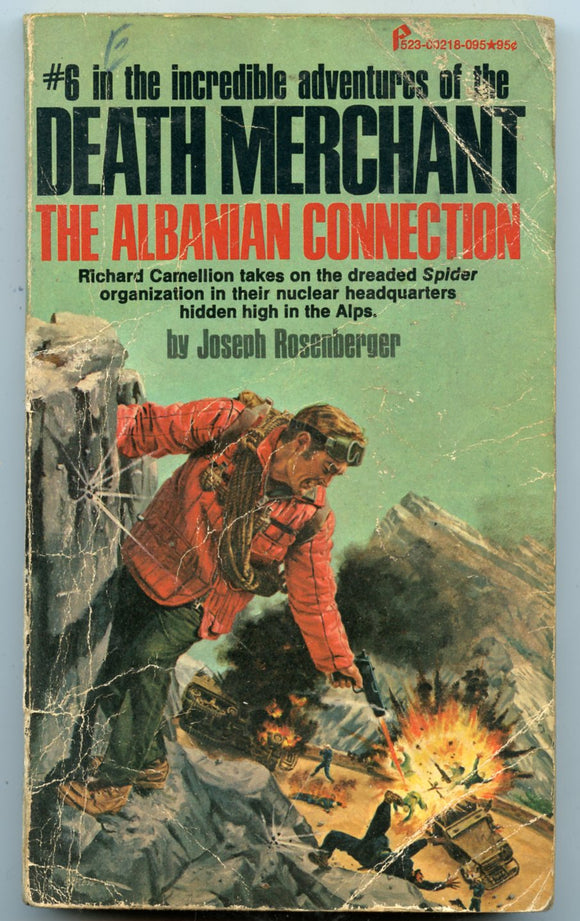Albanian Connection, by Joseph Rosenberger, Death Merchant No. 6