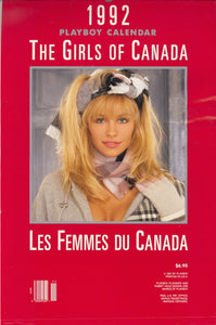 Playboy The Girls of Canada 1992 Wall Calendar - Carey's Emporium